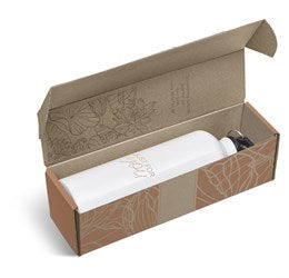 Solano Bottle in Bianca Custom Gift Box - Gold Only-