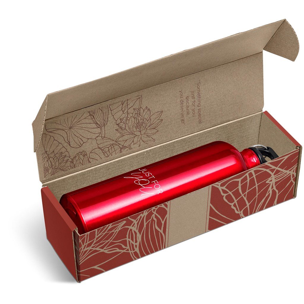 Solano Bottle in Bianca Custom Gift Box - Gold Only