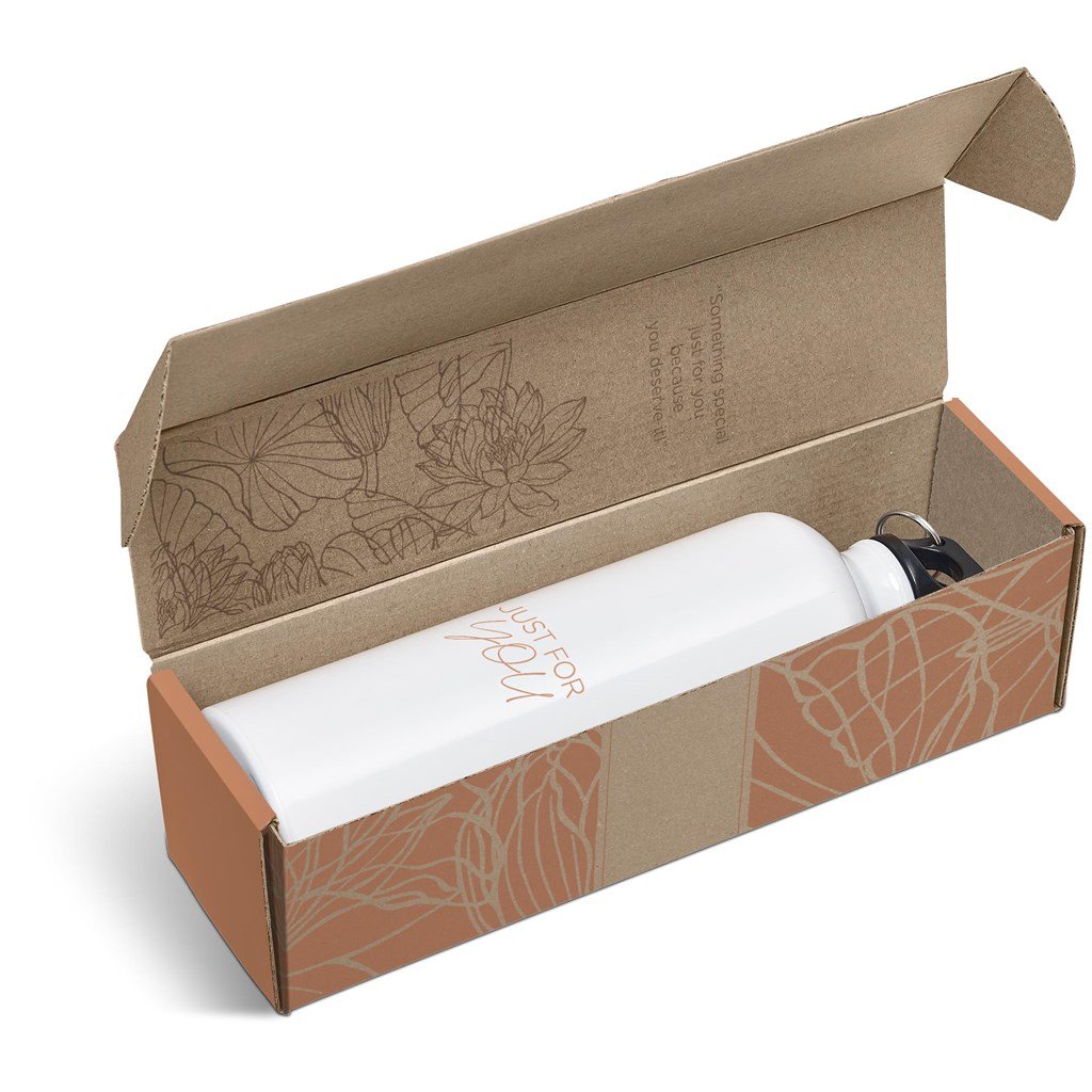 Solano Bottle in Bianca Custom Gift Box - Gold Only