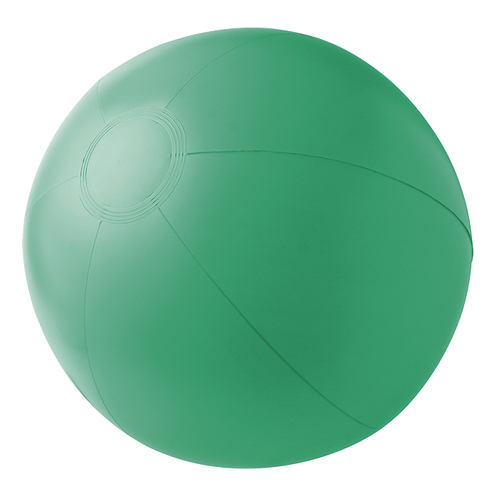 Solid Colour Inflatable Beach Ball Green / STD / Last Buy - Outdoor