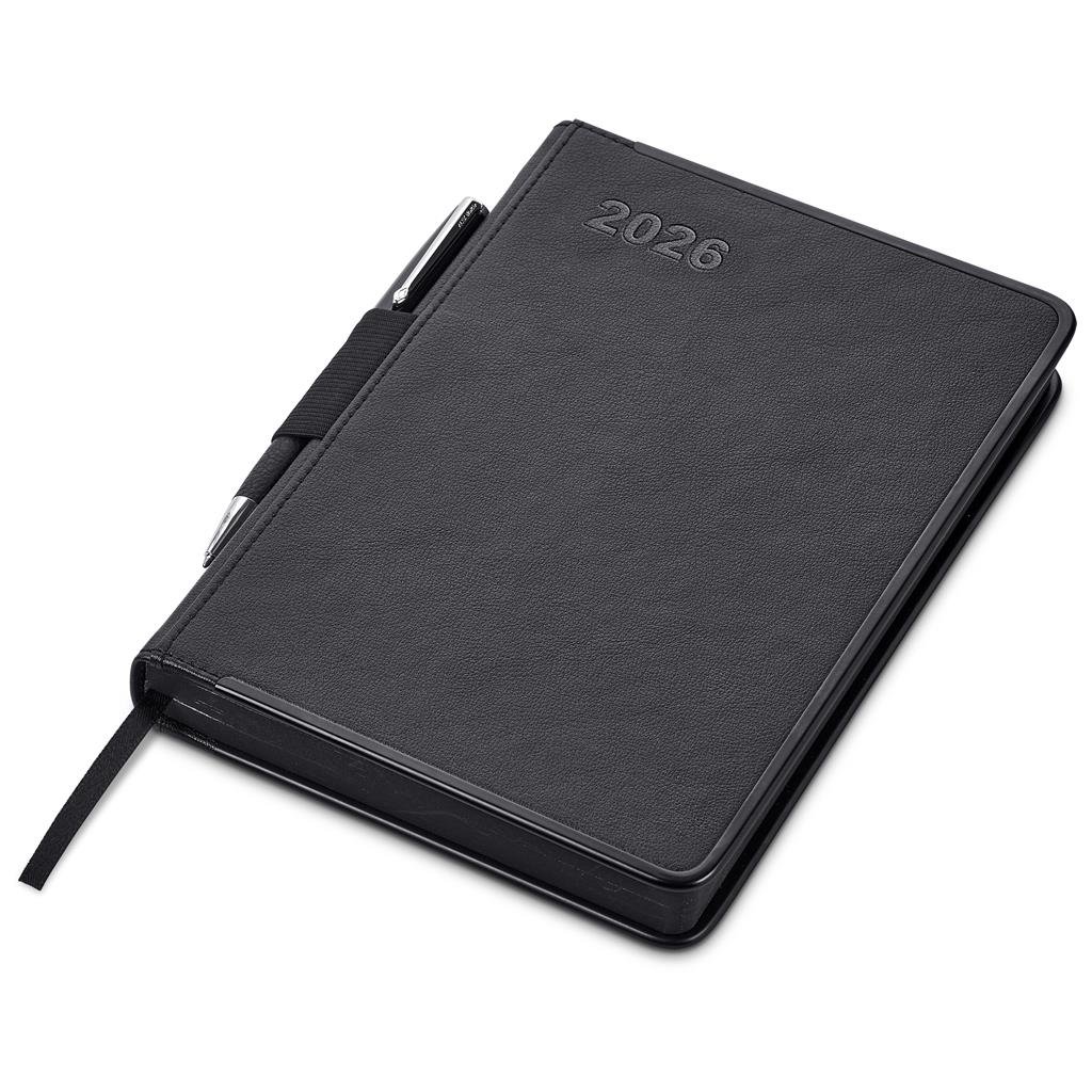 Solidarity A5 2026 Diary & Pen Set BLACK - Diaries 2026,Diaries
