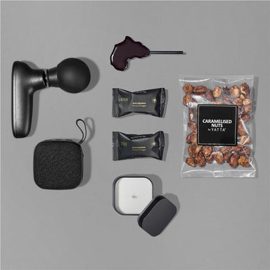 Soothing Splendor Hamper BLACK - Desk Drop Hampers,Unisex Hampers