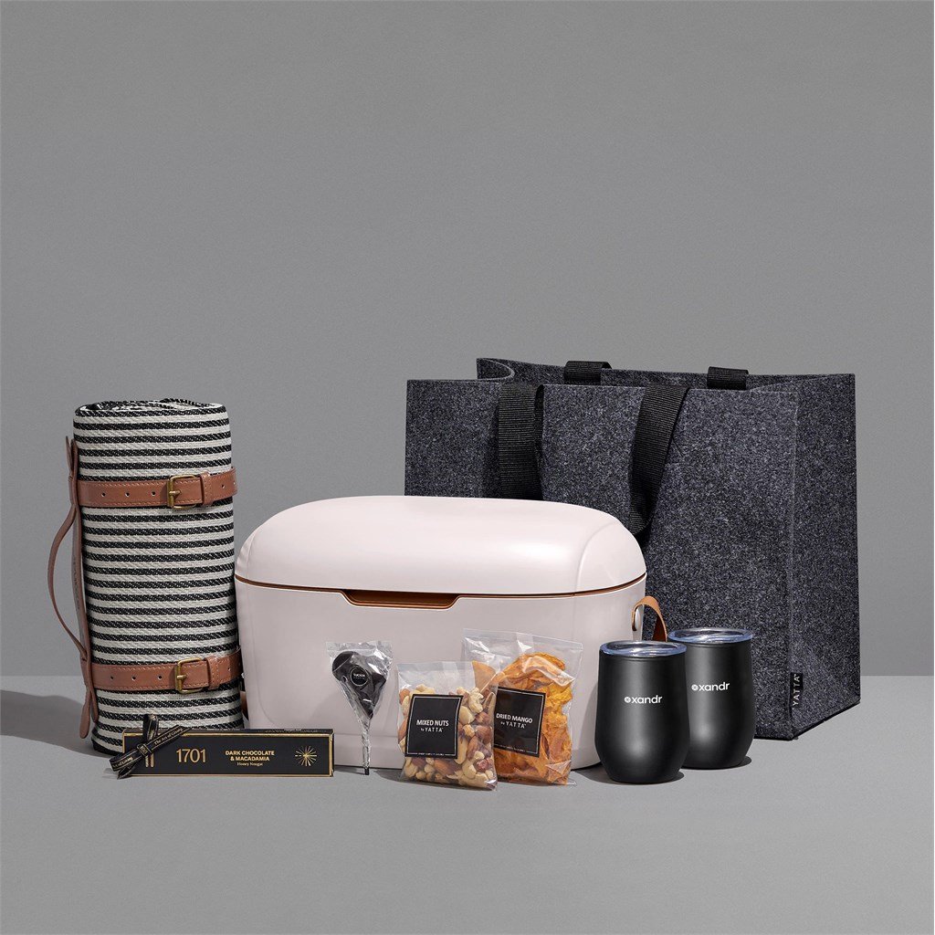 Sophisticated Soiree Hamper CREAM - Heritage Day,Premium Hampers,Outdoor Hampers