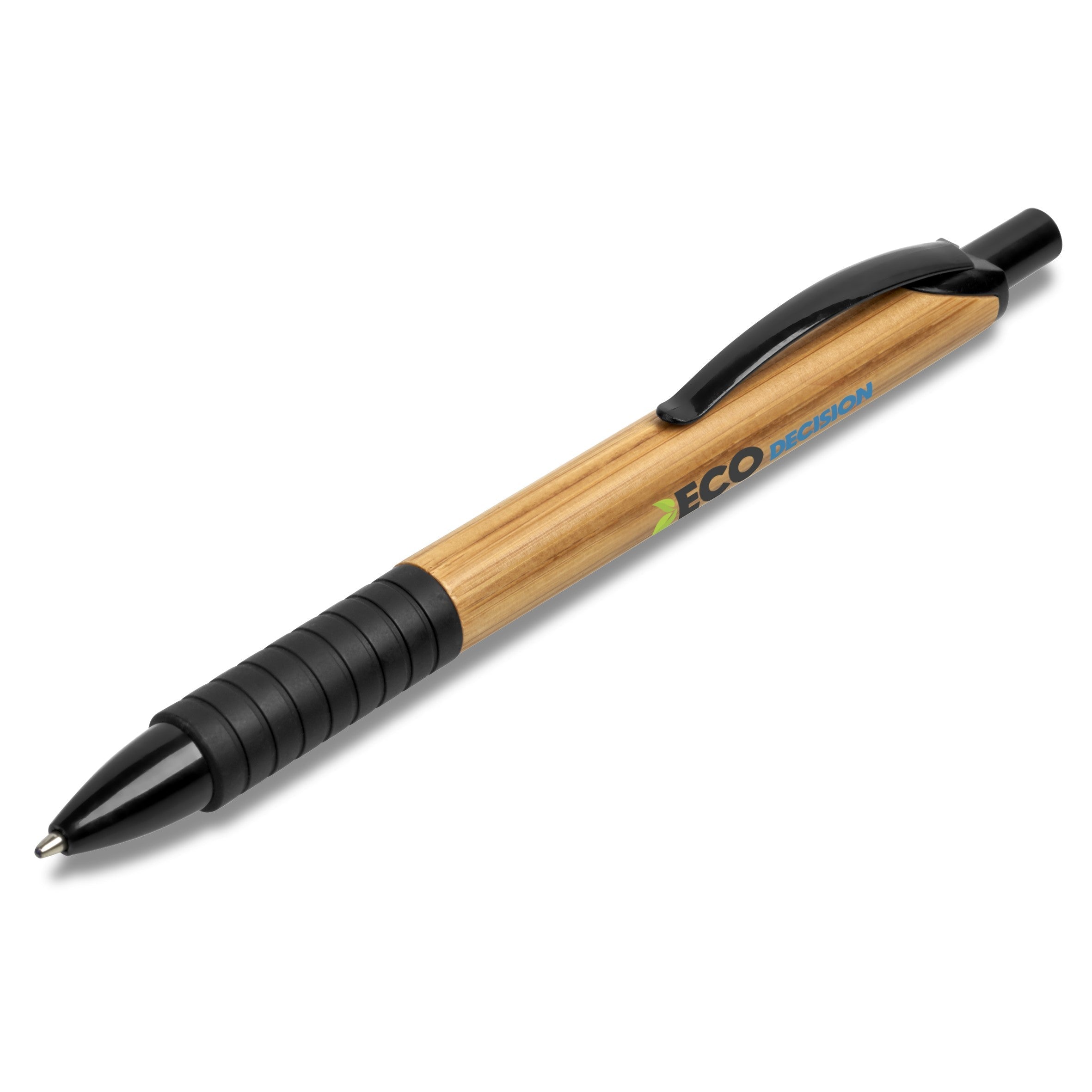 Okiyo Sora Bamboo Ball Pen-Pens-Black-BL