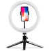 Mobile ring light-front facing with phone on a white background from Custom Brands