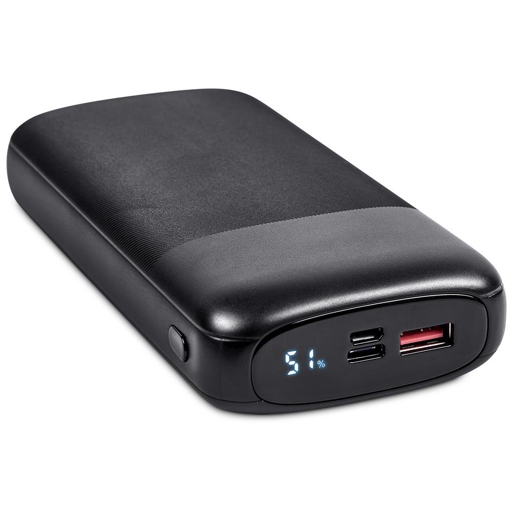 Spartacus Fast Charge 20W Power Bank -20,000mAh BLACK - Banks,Ideas for Loadshedding,Technology