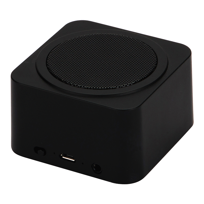 Square Shaped Bluetooth Speaker Black / STD / Last Buy - Technology