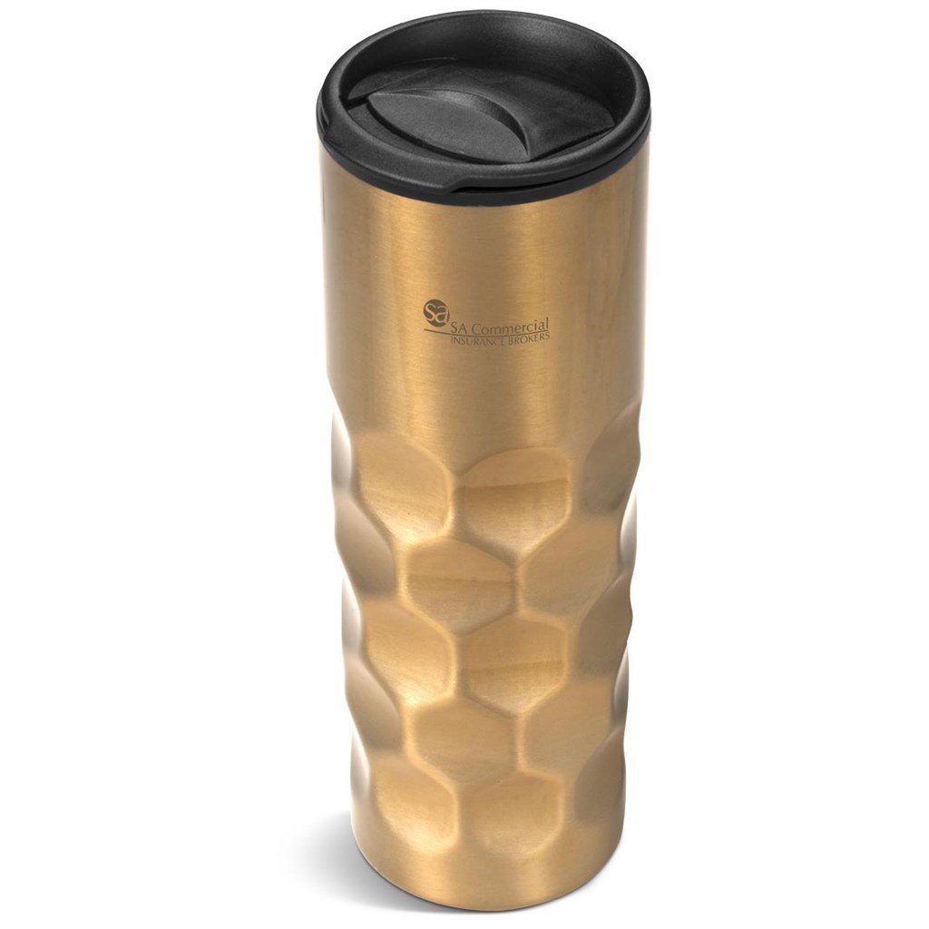 Stainless Steel and Plastic Double-Wall Tumbler - 450ml - Tumblers