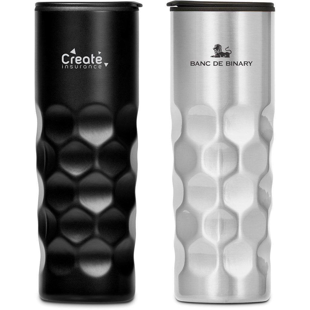 Stainless Steel and Plastic Double-Wall Tumbler - 450ml - Tumblers