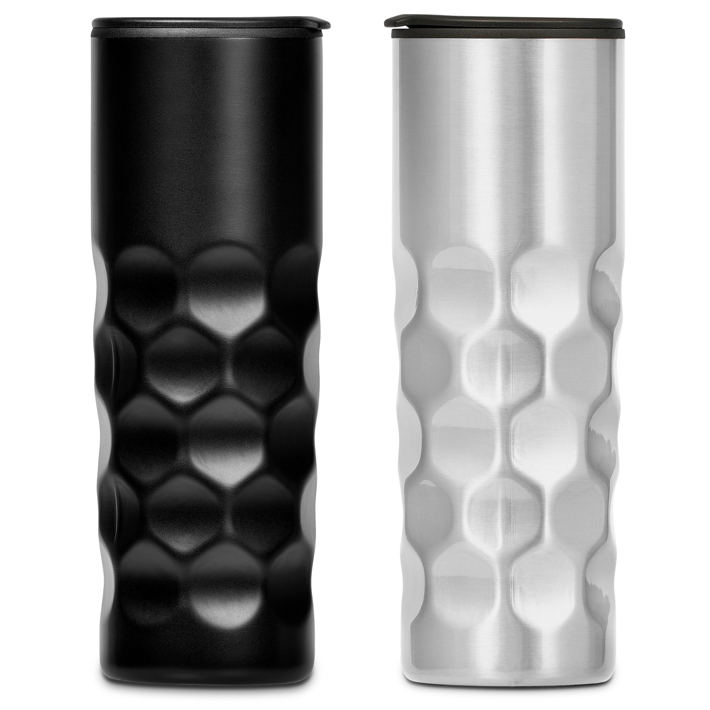 Stainless Steel and Plastic Double-Wall Tumbler - 450ml - Tumblers