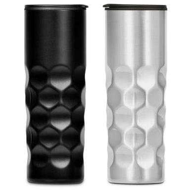 Stainless Steel and Plastic Double-Wall Tumbler - 450ml - Tumblers