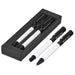 Stanza Ball Pen & Rollerball Set BLACK - Sets,Writing Instruments