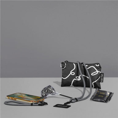 Strap & Stash Hamper GREY - Desk Drop Hampers