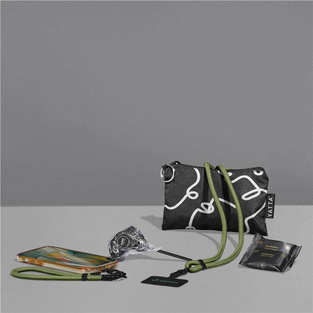 Strap & Stash Hamper MILITARY GREEN - Desk Drop Hampers