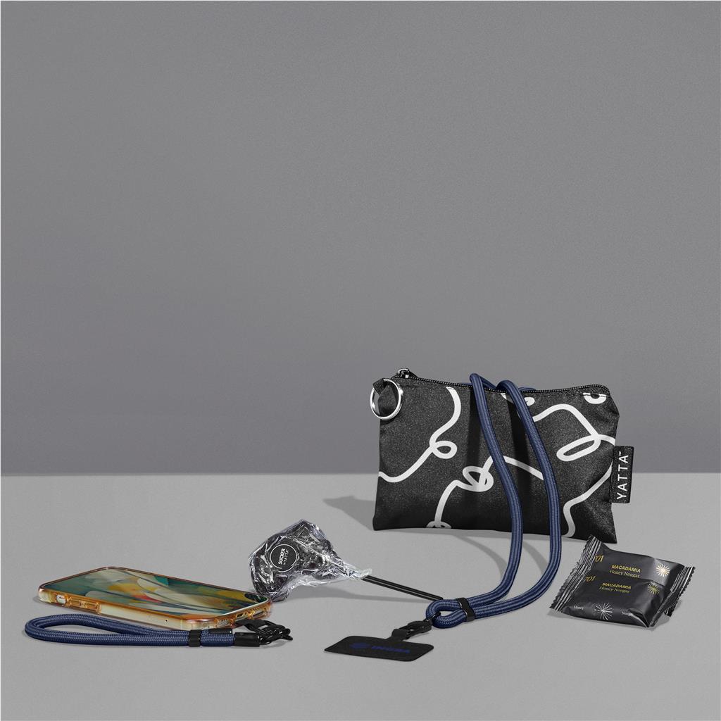 Strap & Stash Hamper NAVY - Desk Drop Hampers