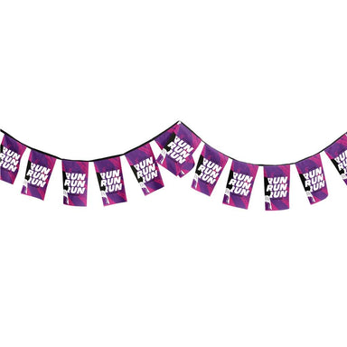 Sublimated Single-Sided Polyester Rectangle Bunting - 10m