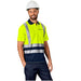 Surveyor Two-Tone Hi-Viz Reflective Golf Shirt - Shirts & Tops
