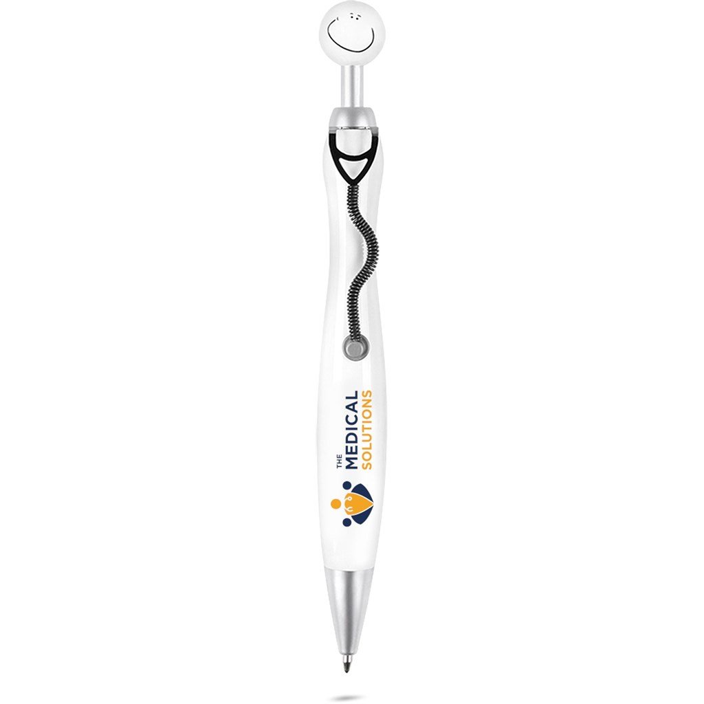 Swanky Doctor Ball Pen - Solid White