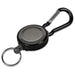 Swipe Retractable Badge Reel with Carabiner BLACK - Lanyards,Lanyards,Lanyards