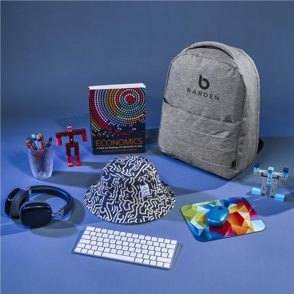 Tallinn Anti-Theft Recycled PET Laptop Backpack GREY - Bags,Laptop Backpacks,Recycled Products,Ideas for Work,Recycled Bags,Bags