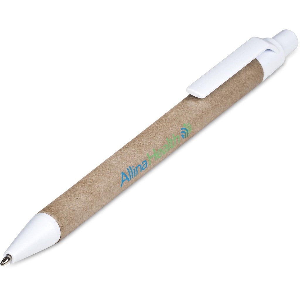 Tanjun Ball Pen SOLID WHITE - Eco Friendly Pens and Sets,Paper Products,Writing Instruments