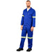 Technician 100% Cotton Conti Suit - Reflective Arms Legs & Back - Yellow Tape