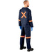 Technician 100% Cotton Conti Suit - Reflective Arms Legs & Back - Orange Tape