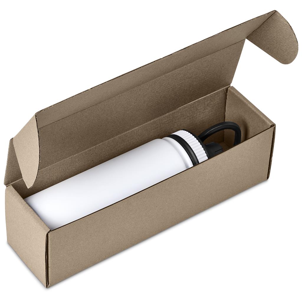 Tevez Bottle in Bianca Custom Gift Box - Bottles Flasks And Tall Tumblers In Boxes,Custom Packaging