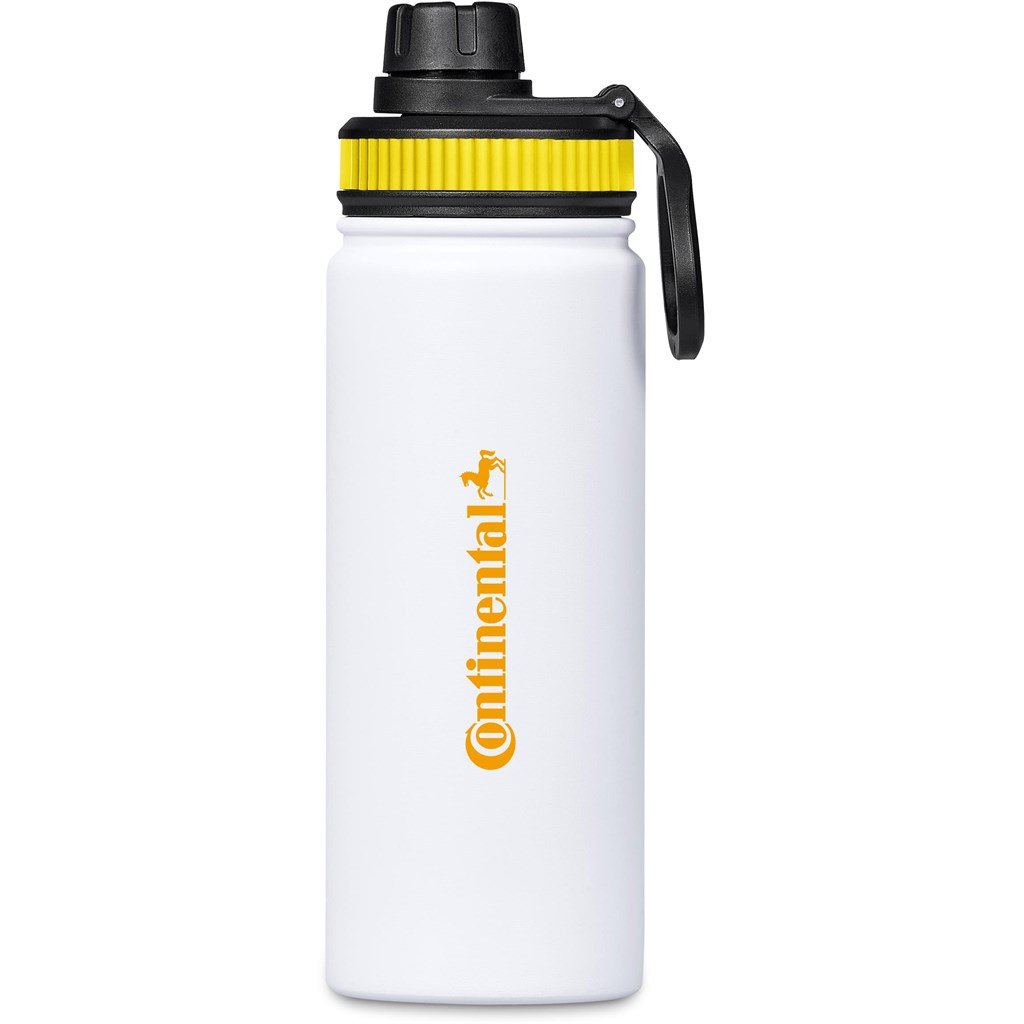 Tevez Stainless Steel Water Bottle – 750ml YELLOW - Bottles,Drinkware