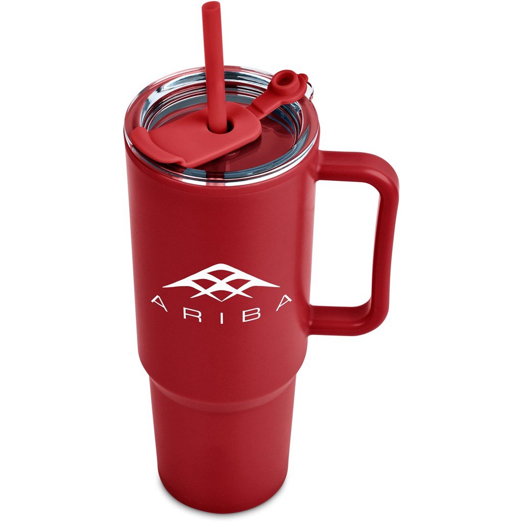 Texas Plastic Double-Wall Mug – 1.2 Litre - Travel Mugs and Tumblers,Ideas for Summer,Drinkware