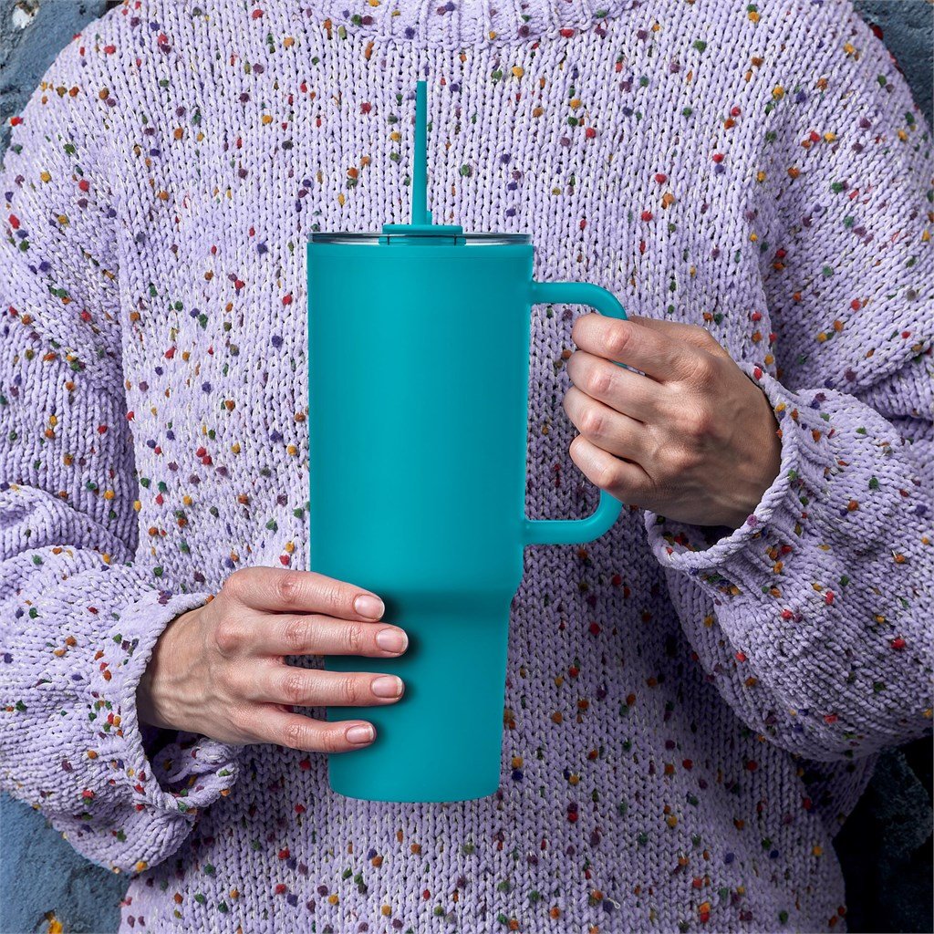 Texas Plastic Double-Wall Mug – 1.2 Litre - Travel Mugs and Tumblers,Ideas for Summer,Drinkware