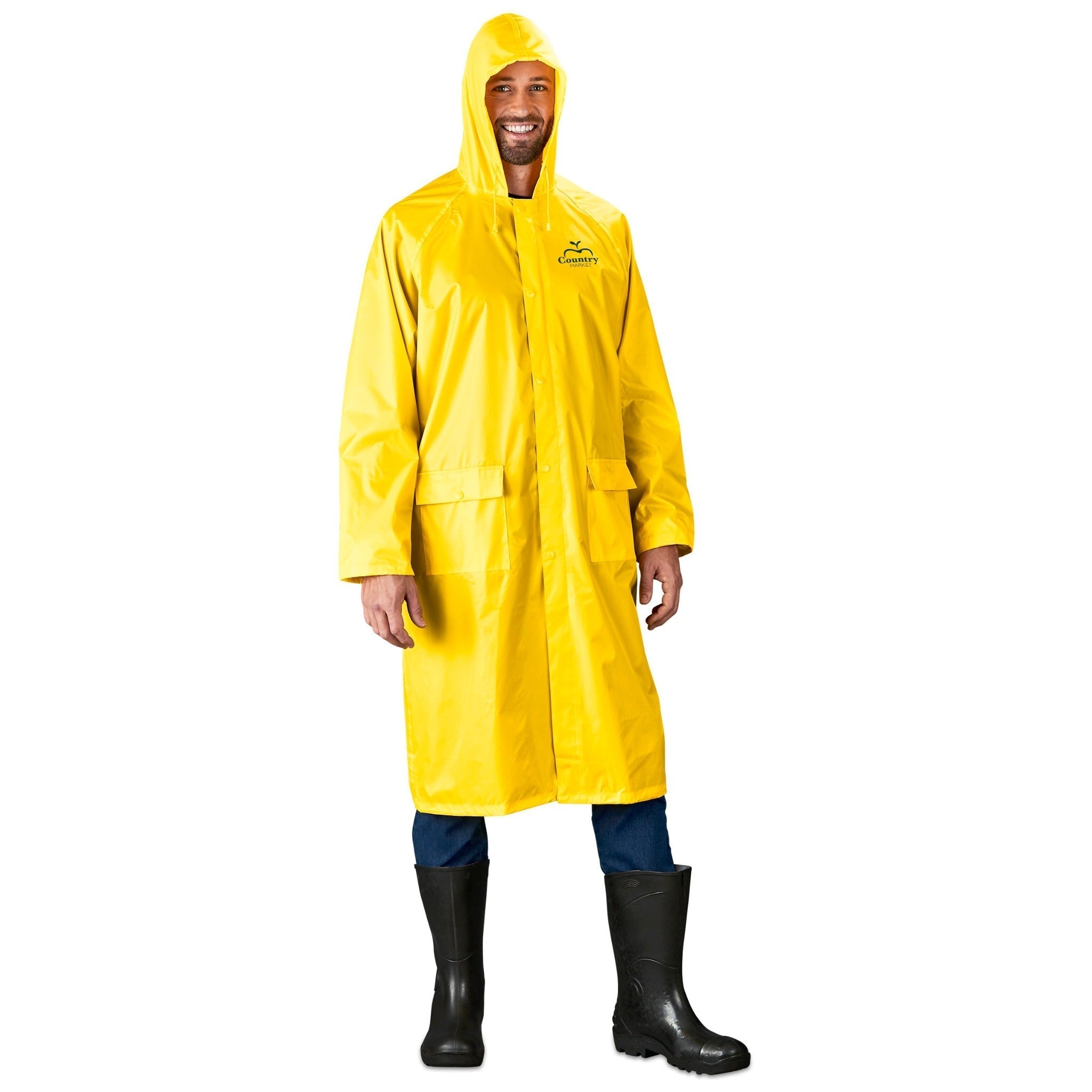 Thunder Polyester and PVC Raincoat Rainsuit