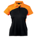 Torpedo Golfer Ladies Black/Vivid Orange / XS / Last Buy - Golf Shirts