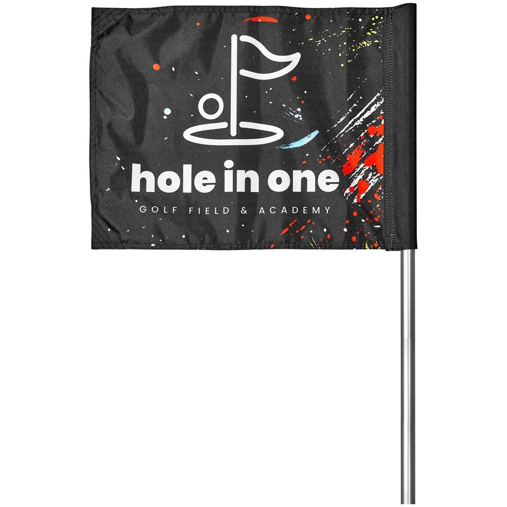 Custom Tournament Golf Flag SOLID WHITE - Sports and Fitness,Custom Fitness