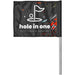 Custom Tournament Golf Flag SOLID WHITE - Sports and Fitness,Custom Fitness
