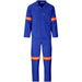 Trade Polycotton Conti Suit - Reflective Arms & Legs - Orange Tape 32 / ROYAL BLUE