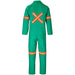 Trade Polycotton Conti - Suit Reflective Arms Legs & Back - Orange Tape