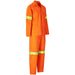 Trade Polycotton Conti Suit - Reflective Arms Legs & Back - Yellow Tape