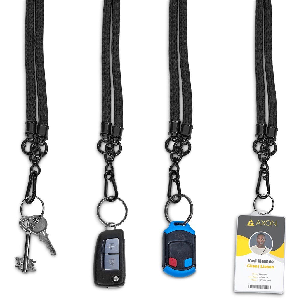 Trixie Crossbody Phone Strap in Pouch BLACK - Lanyards,Lanyards,Tech Accessories
