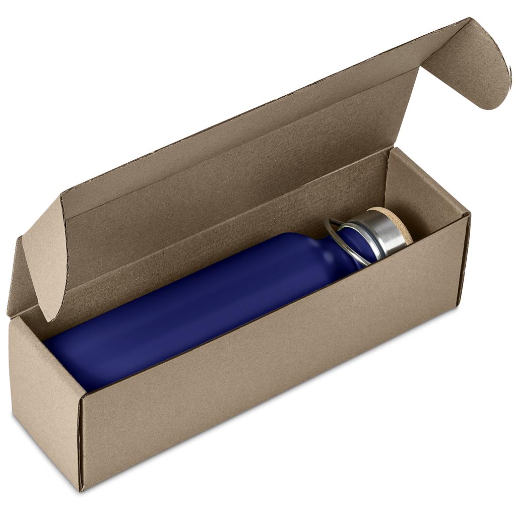 Tugela Bottle in Bianca Custom Gift Box - Bottles Flasks And Tall Tumblers In Boxes,Custom Packaging