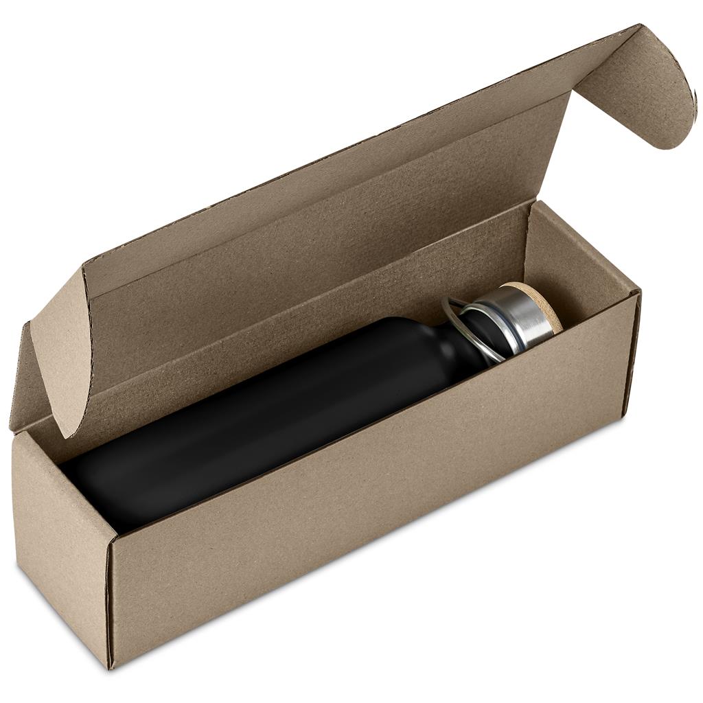Tugela Bottle in Bianca Custom Gift Box - Bottles Flasks And Tall Tumblers In Boxes,Custom Packaging