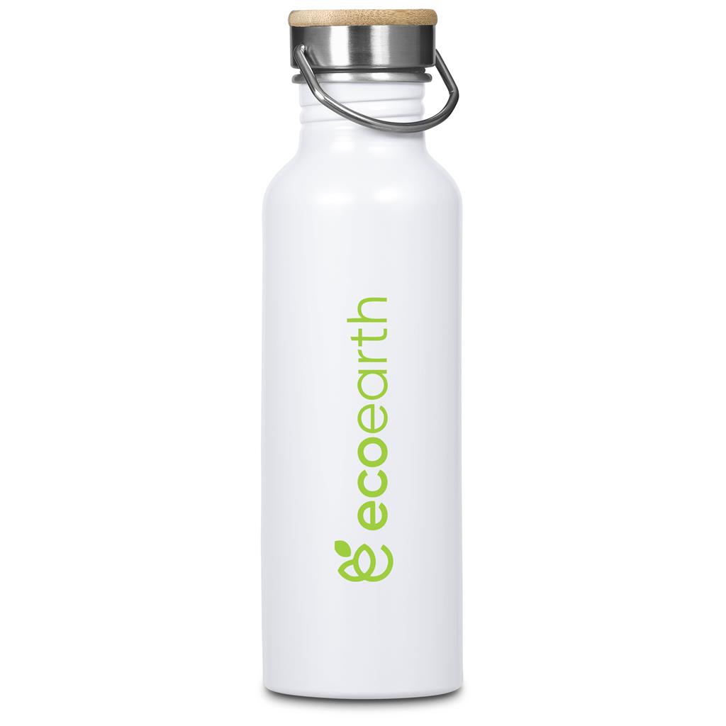 Tugela Recycled Aluminium Water Bottle - 750ml - Bottles,Recycled Drinkware,Drinkware,Full-Wrap UV Bottles