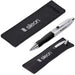 Turbo Tide Ball Pen in Felt Pouch BLACK - Writing Instruments,Metal Pens,Pen Sets,Writing Instruments,Pen Clearance