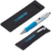 Turbo Tide Ball Pen in Felt Pouch LIGHT BLUE - Writing Instruments,Metal Pens,Pen Sets,Writing Instruments,Pen Clearance