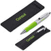 Turbo Tide Ball Pen in Felt Pouch LIME - Writing Instruments,Metal Pens,Pen Sets,Writing Instruments,Pen Clearance