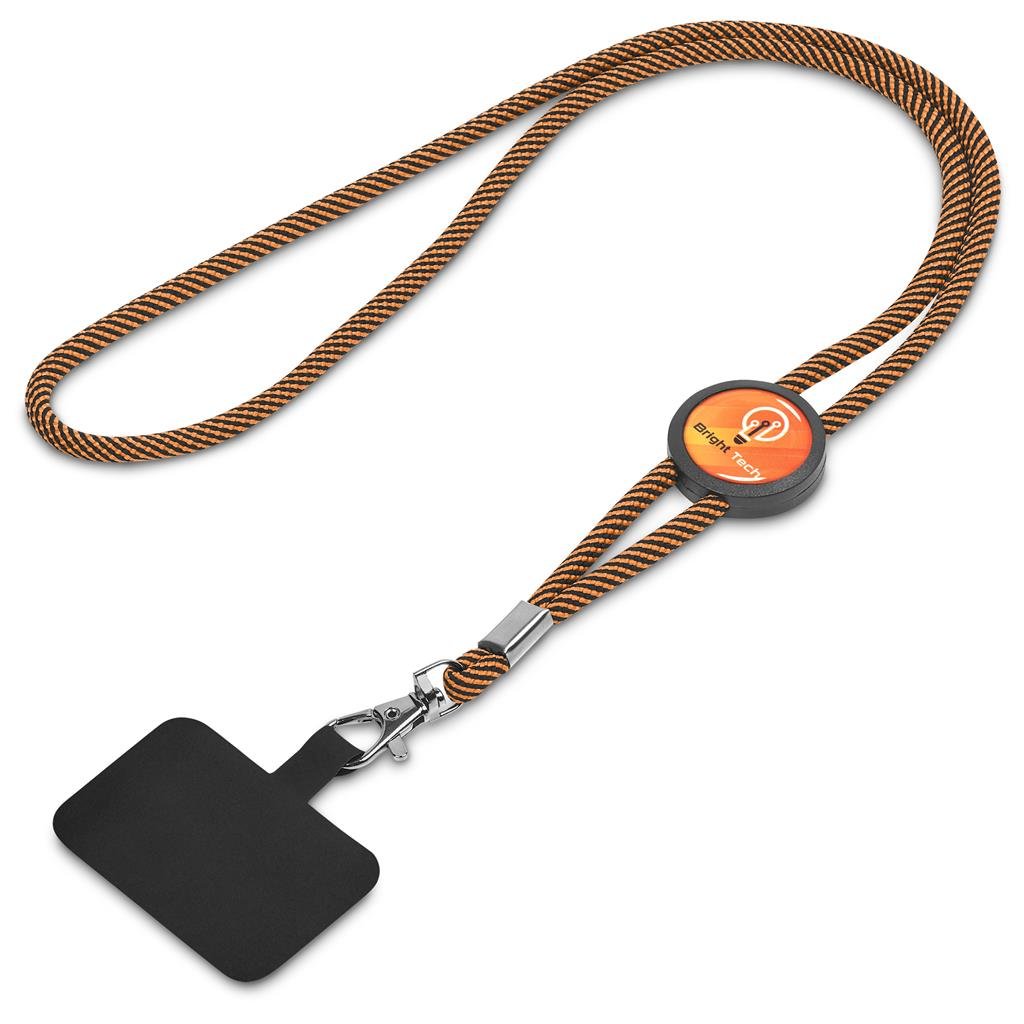 Twirl Phone Lanyard ORANGE - Lanyards,Lanyards