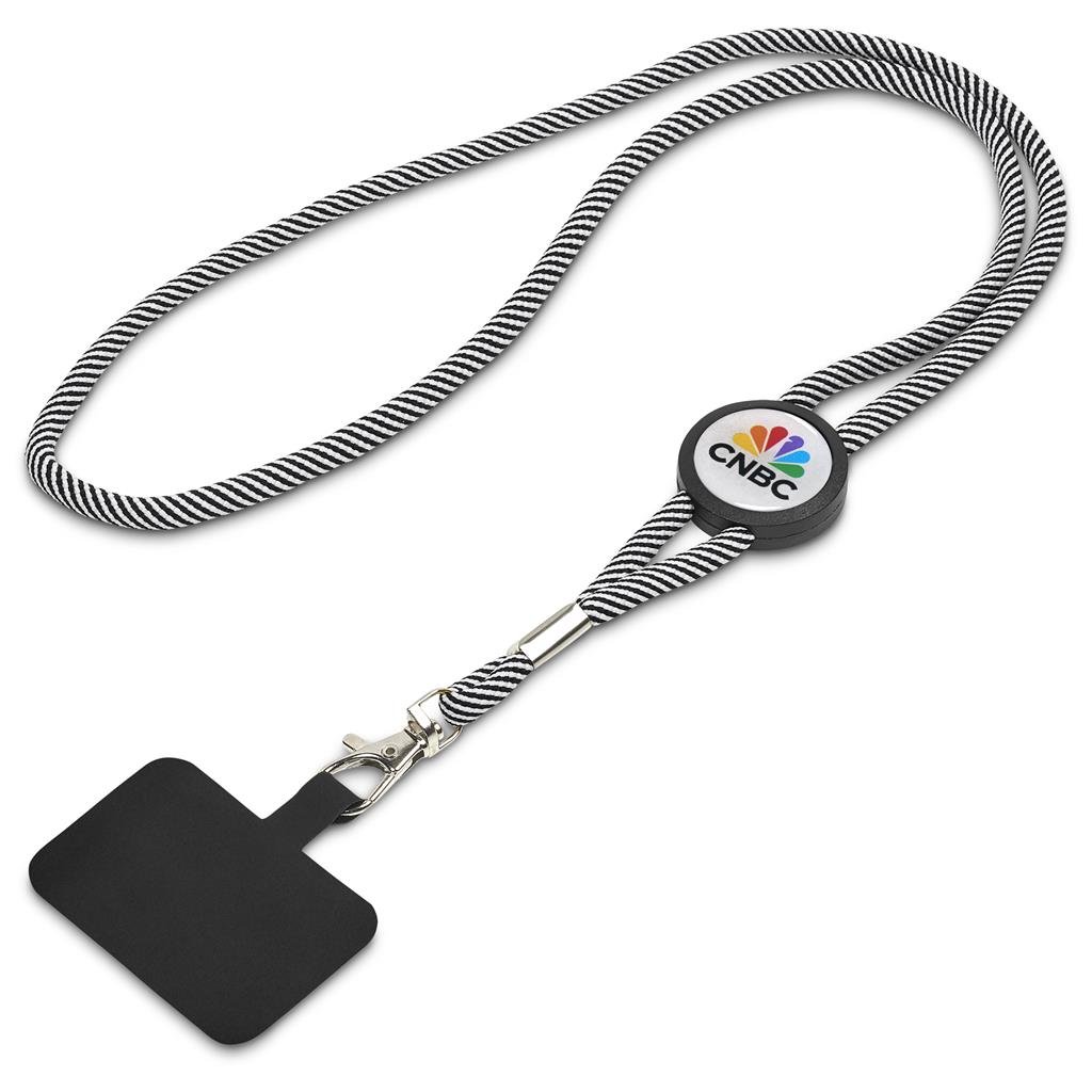 Twirl Phone Lanyard SOLID WHITE - Lanyards,Lanyards