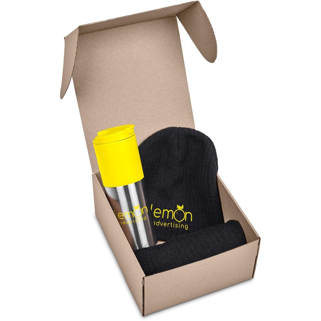 Typhoon Winter Gift Set YELLOW - Sets,Headwear Sets,Winter Sets