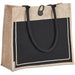 Umi Jute & Cotton Tote BLACK - Eco-Friendly Bags,Shoppers and Totes,Jute Products,Bags,Ideas for Summer,Ideas the Beach,Bags