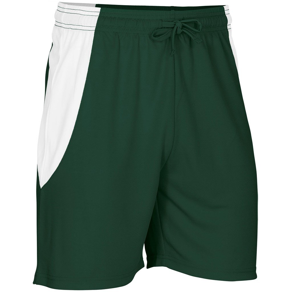 Unisex Championship Shorts - Grey L / Dark Green / DG1